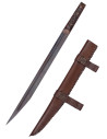 Cuchillo Seax de Beagnoth, incrustaciones de oro y plata