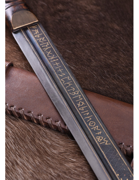 Seax de Beagnoth mes, goud en zilver...