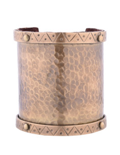 Keltisches Messingarmband (9,5 cm)
