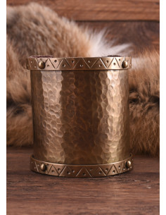 Brazalete celta de latón (9,5 cm) 2