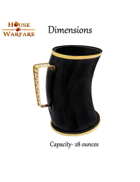 Jarra medieval para beber en asta de...