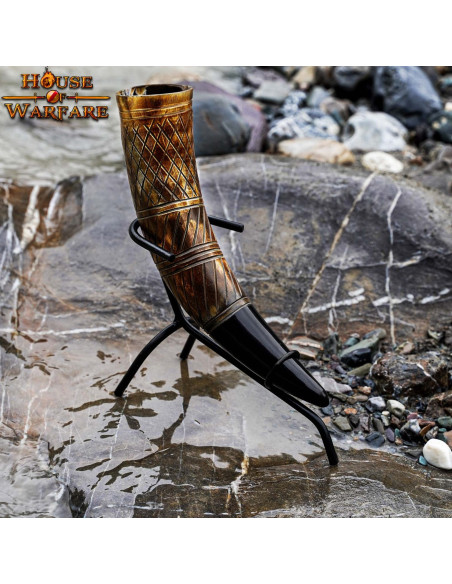 Smeedijzeren steun voor hoorns (15x20...