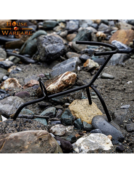 Smedejernsstøtte til horn (15x20 cm.)