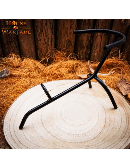 Schmiedeeiserne Halterung für Hörner...