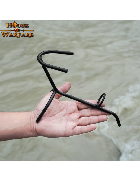 Smedejernsstøtte til horn (15x20 cm.)