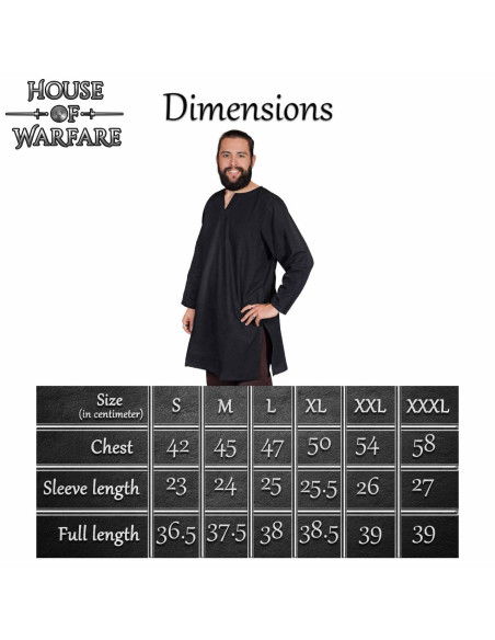 Wikinger und mittelalterliche Tunika...