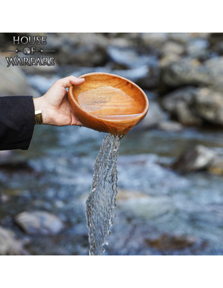 Cuenco de madera para comer (4,7x20 cm.)