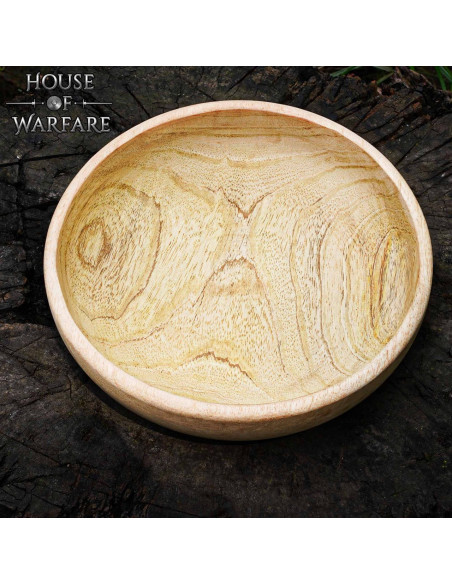 Holzschale zum Essen (4,7x20 cm.)