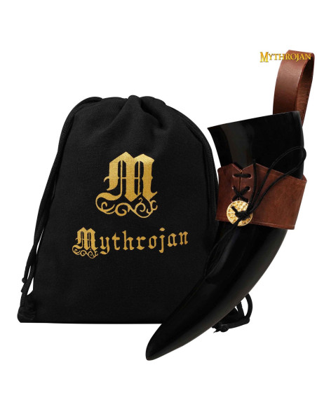 Vikingehorn med justerbar baldric...