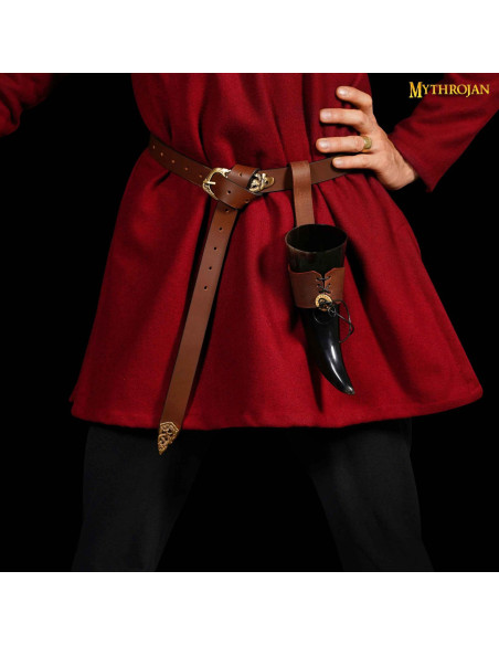 Vikingehorn med justerbar baldric...