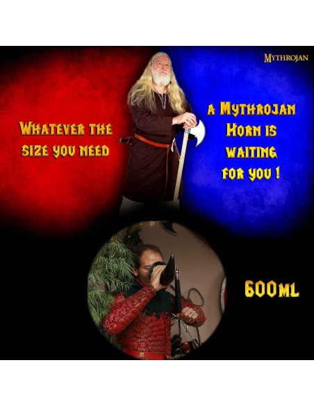 Cuerno Medieval El Soldado Leal con...