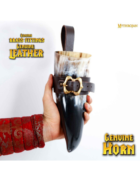 Mittelalterliches Horn Der treue...