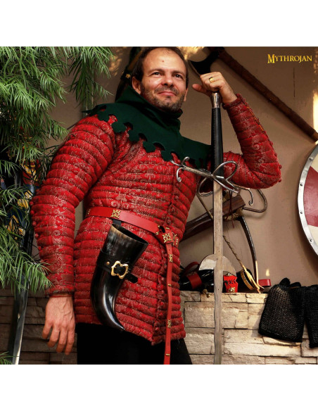 Middelalderhorn Den loyale soldat med...