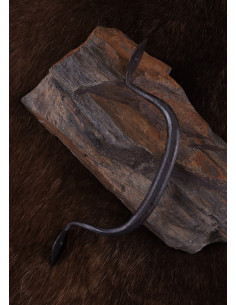Manilla medieval hierro forjado (16,5 cm.)