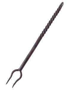 Handgesmede ijzeren vork (20 cm.)