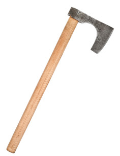 Vikingeøkse med håndsmedet stål, type C (60 cm.)
