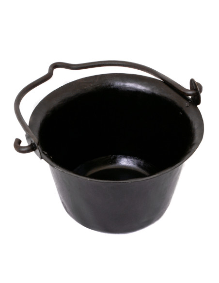 Middeleeuwse ijzeren pot, ca. 3 liter