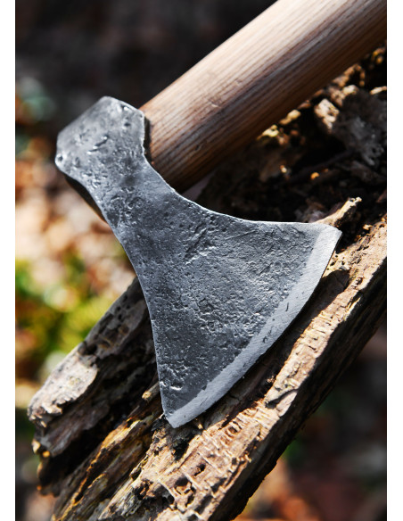 Hacha Vikinga con acero forjado a...