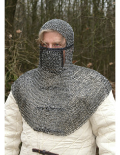 RRR Henker mit quadratischer Faltmaske, naturbelassen 2