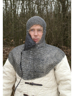 RRR Henker mit dreieckiger Faltmaske, naturbelassen