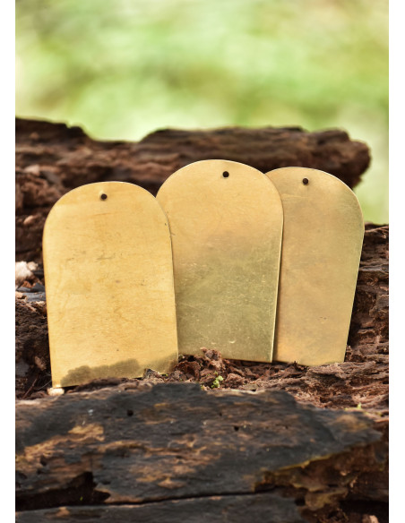 Satz von 25 Messingplatten für...