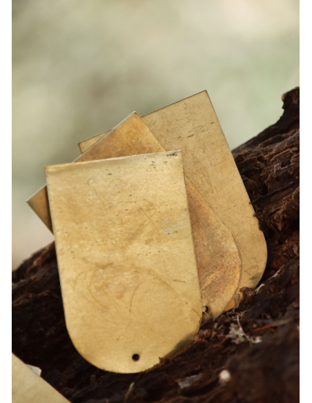 Satz von 25 Messingplatten für...