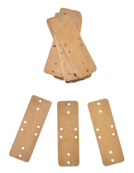 Satz von 25 Messingplatten für...