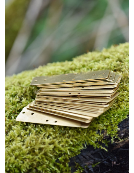 Set de 25 placas de latón para...