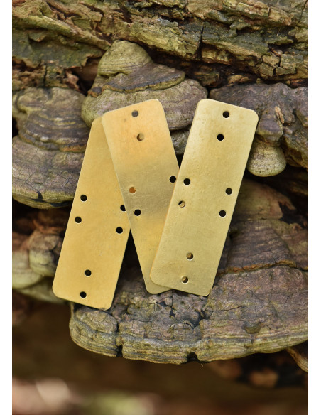 Satz von 25 Messingplatten für...