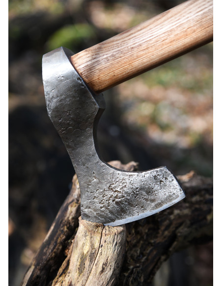 Hacha Vikinga con acero forjado a...