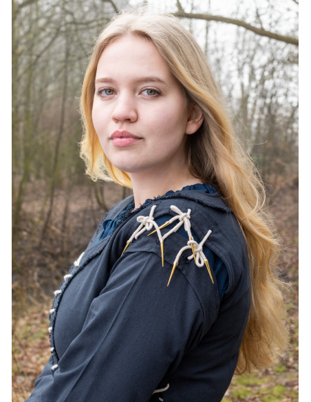 Middelalderkjole Marit med blonder,...