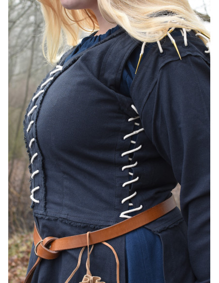 Mittelalterkleid Marit mit Spitze,...