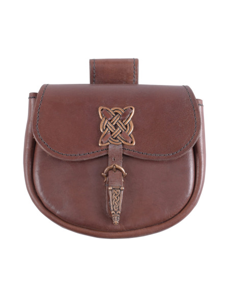 Keltisk middelalderlig lædertaske (15...