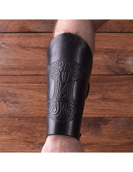 Thor's hamer lederen Viking armband