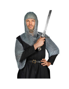 Kettenhemd und mittelalterlicher Henker aus poliertem... 2