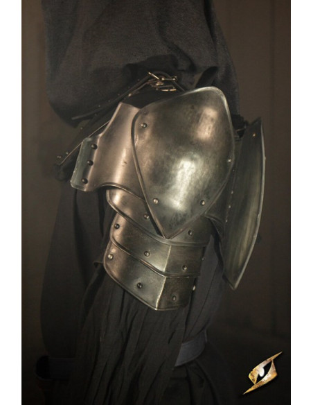 Udøde model gorget og skulderpuder sæt