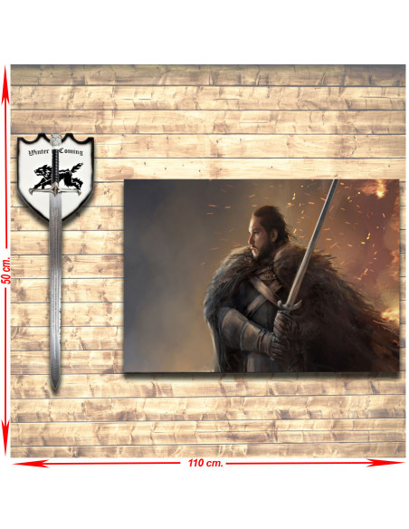 Jon Snow Banner og Sword Pack, Game...