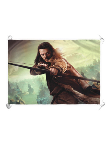 Vaandelvlag van Bard I - The Archer, The Hobbit
 Materiaal-Satijn