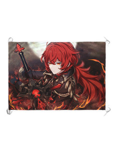 Banner-flag af Diluc fra Genshin Impact 2