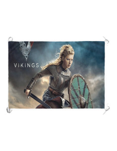 Baniervlag Laguertha uit de serie Vikings