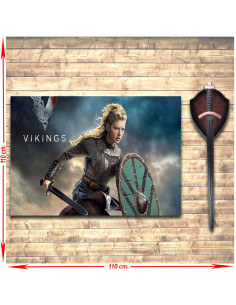 Pack Banner + Sword of Laguertha uit de Vikings-serie