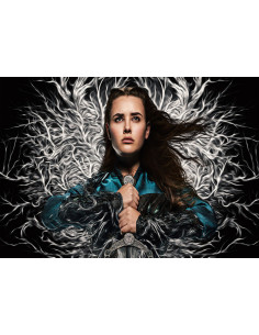 Baniervlag Nimue uit de serie Cursed 2