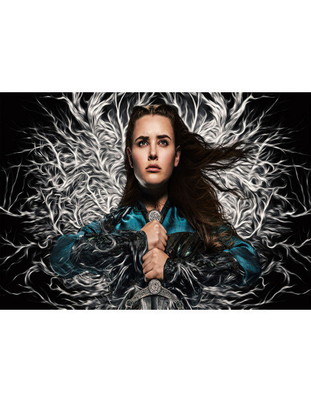 Banner-Flag Nimue fra serien Cursed