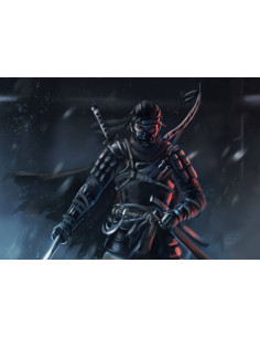 Banner-flag Jin Sakai fra Ghost Of Tsushima 2