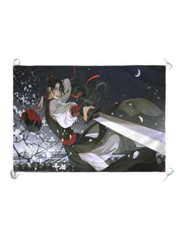 Banner-flag Wei Wuxian af Mo Dao Zu Shi
 Materiale-Satin