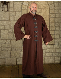 Oberon-Robe für Zauberer und Geistliche – braun