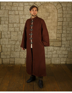 Oberon-Robe für Zauberer und Geistliche – braun 2