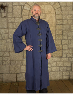 Túnica Oberón para magos y clérigos en algodón - azul