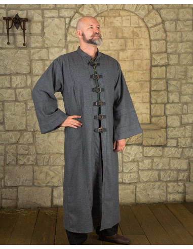 Oberon-Robe für Zauberer und Geistliche – grau