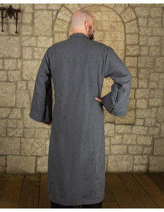 Oberon-Robe für Zauberer und Geistliche – grau 2